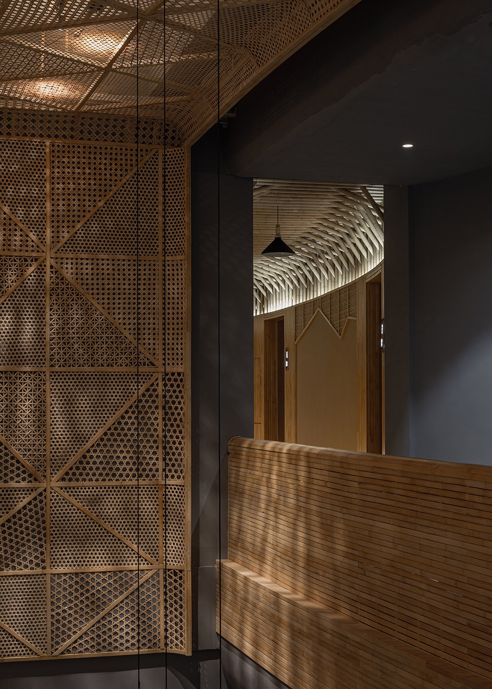 bamboo lodge china by yang yongquan architectural design