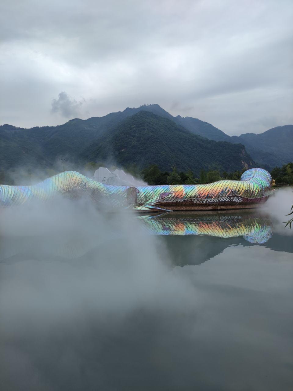 dragon bridge china by sichuan xiaolvqiu tourism resources development