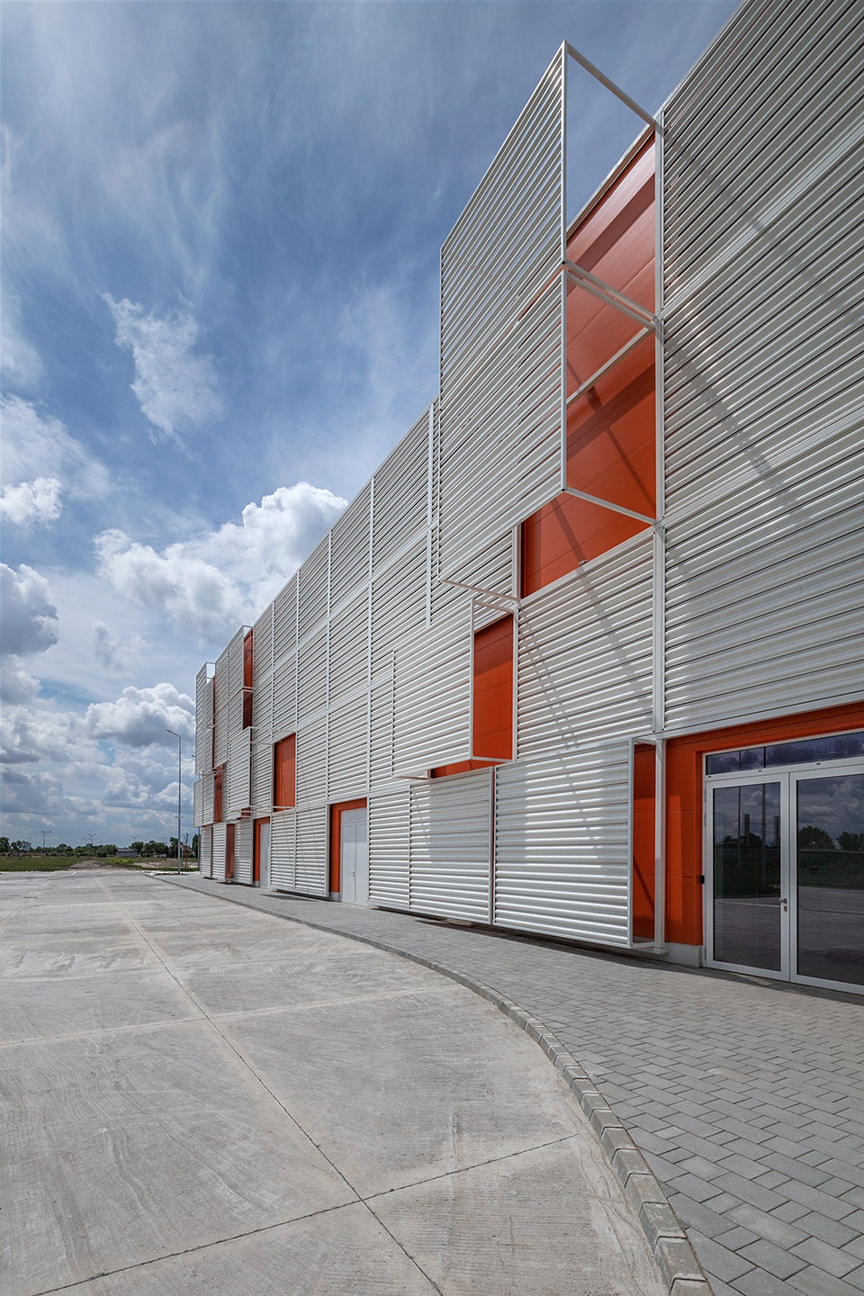 hatvan multifunctional sport and event hall by napur architect