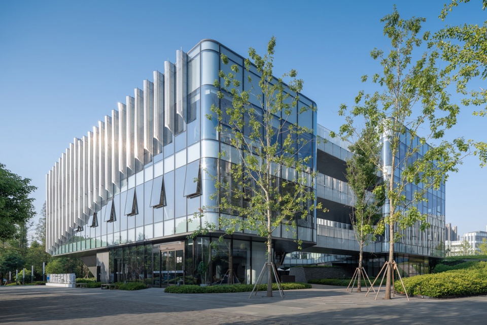 nanjing eco hi tech island xin wei yi technology park china by nbbj