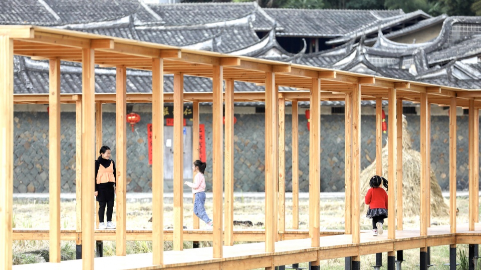 rice pavilion in fujian china by wiki world advanced architecture lab