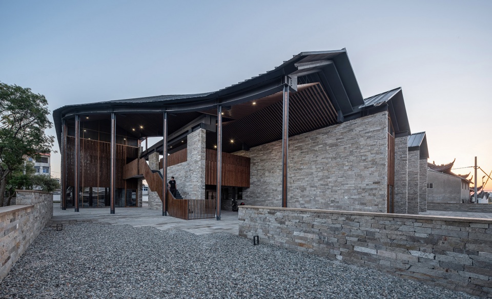 xiaowufen culture auditorium china by onedesign architecture landscape design