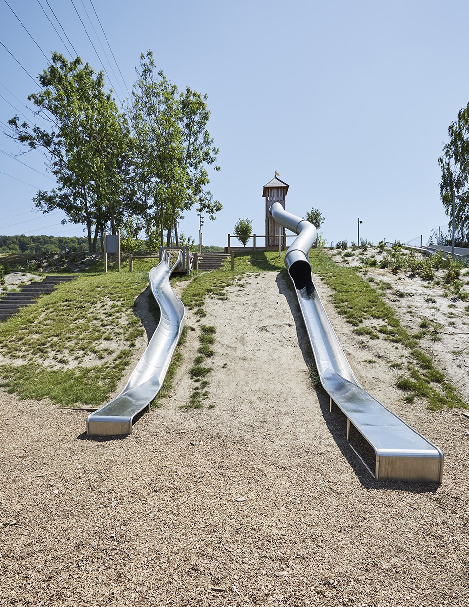 Urban Park In Grand Couronne France Espace Libre