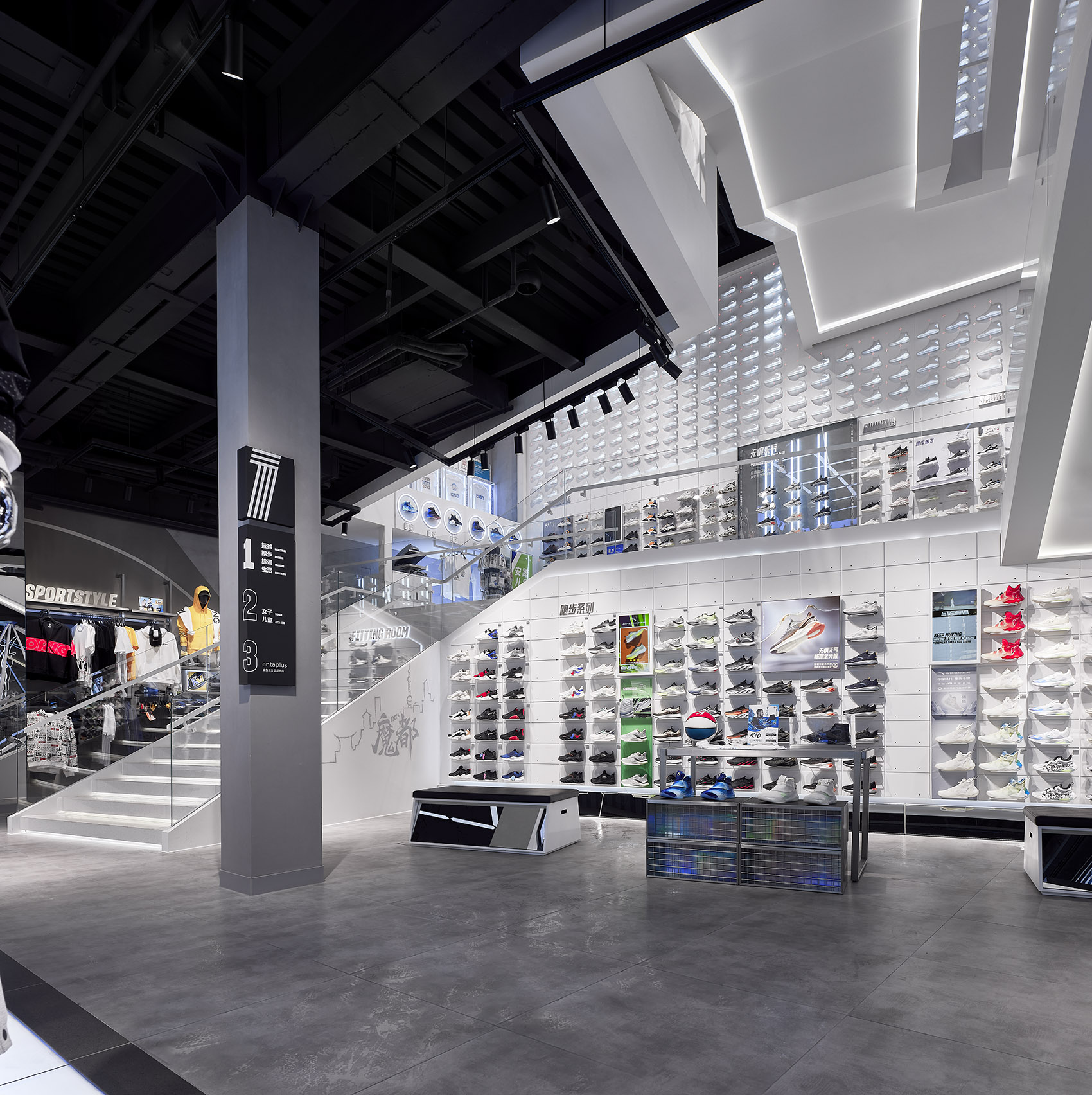 Anta Flagship Store, China by Gensler - 谷德设计网