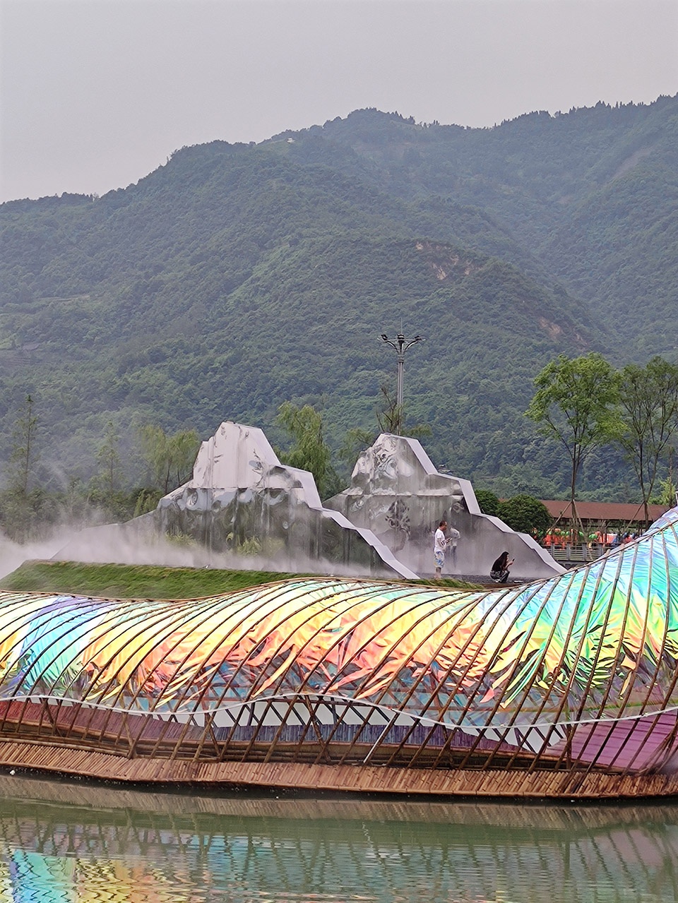 dragon bridge china by sichuan xiaolvqiu tourism resources development