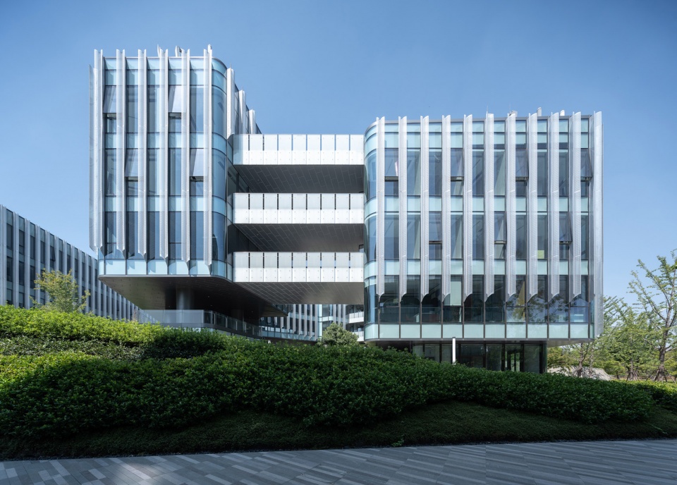 nanjing eco hi tech island xin wei yi technology park china by nbbj