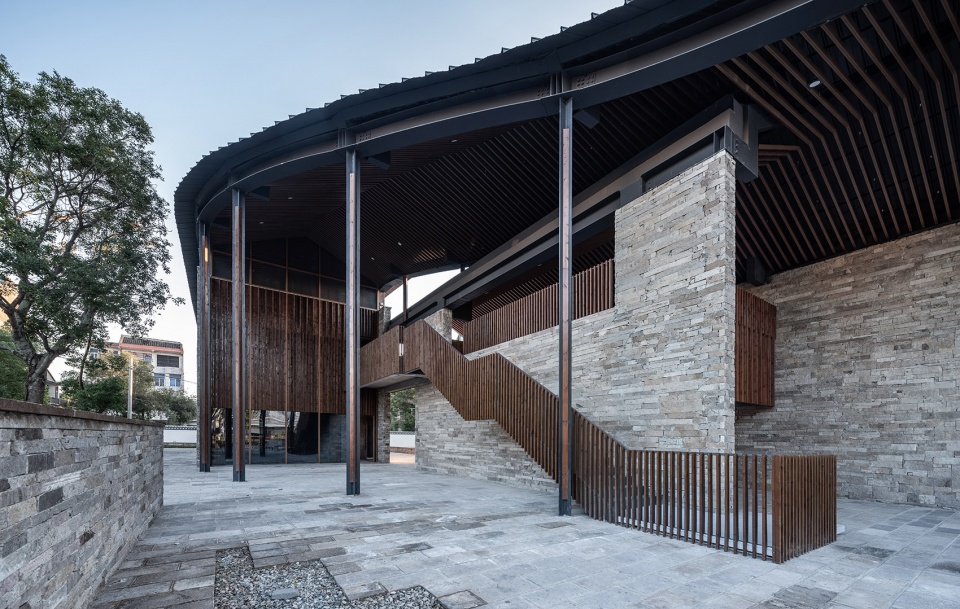 xiaowufen culture auditorium china by onedesign architecture landscape design