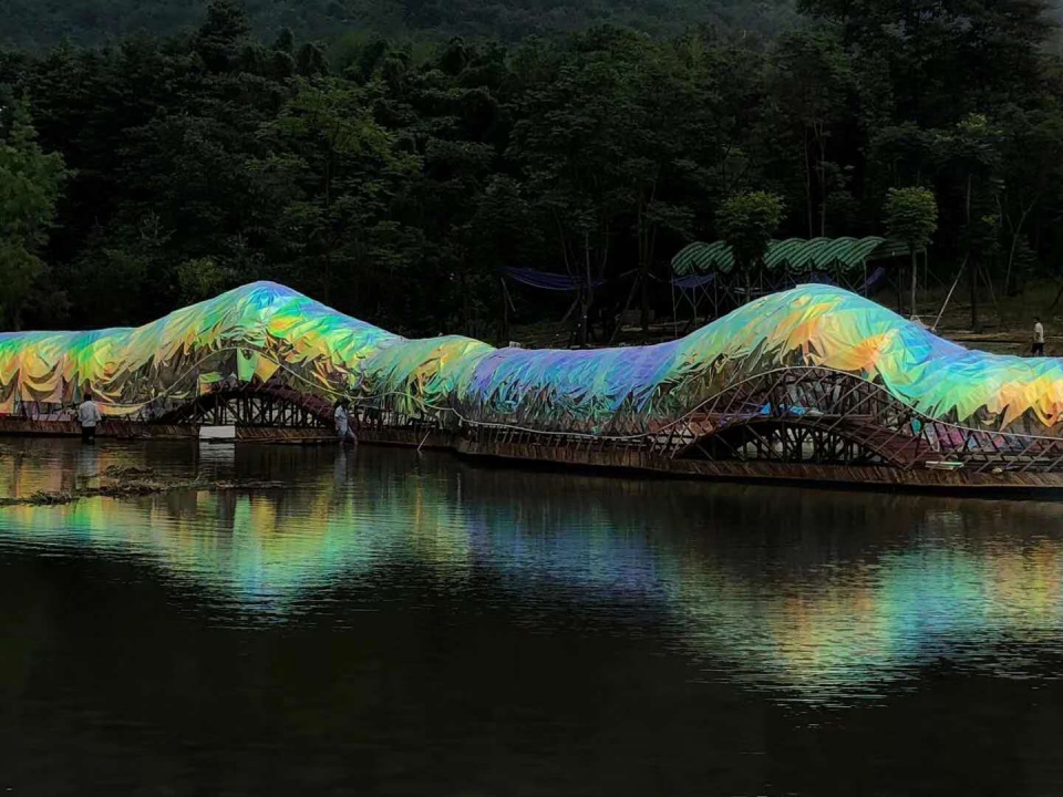 dragon bridge china by sichuan xiaolvqiu tourism resources development