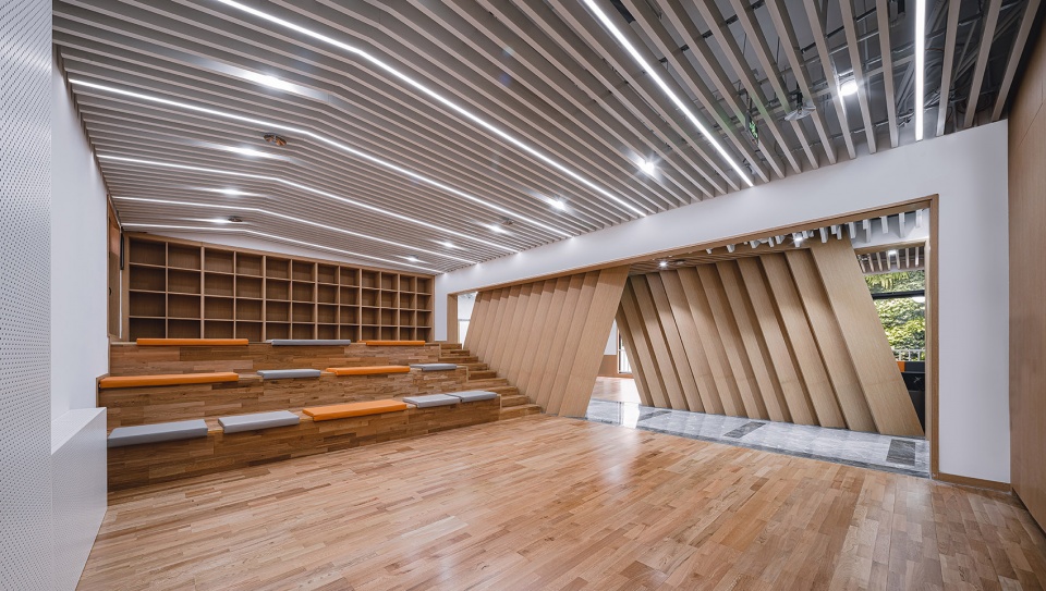 the upgrade of the underground space of dormitory building no 35 of peking university by kxaa dizhuo design