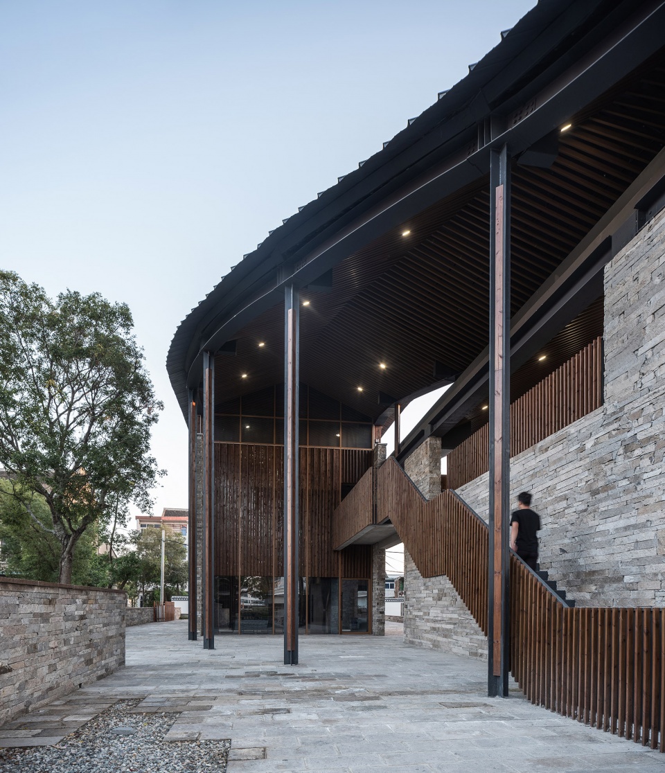 xiaowufen culture auditorium china by onedesign architecture landscape design