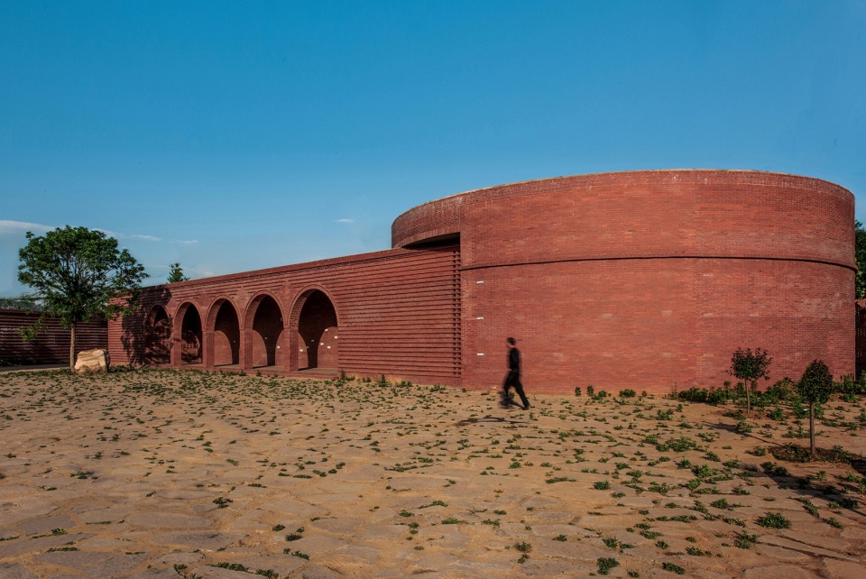 Lizigou Red Brick Ceremonial Hall KEYWORKSRENGARCH