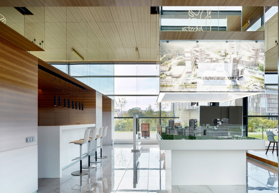 Sales Office LCD CLEVER PARK by VOX Architects