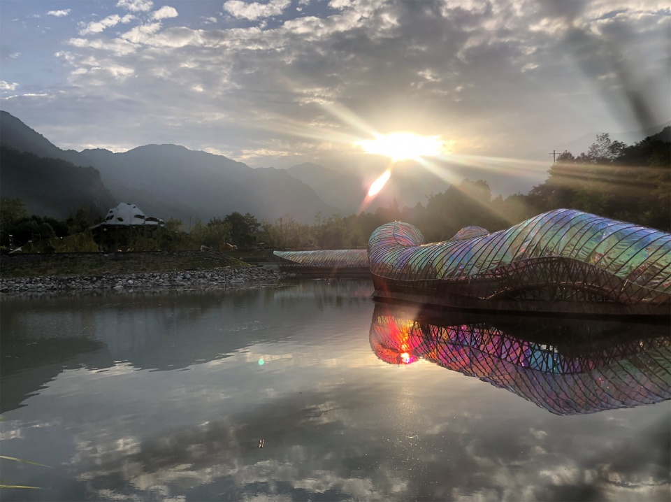 dragon bridge china by sichuan xiaolvqiu tourism resources development