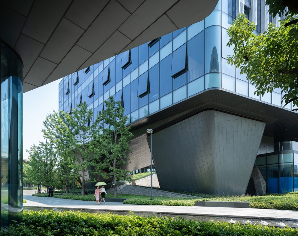 nanjing eco hi tech island xin wei yi technology park china by nbbj