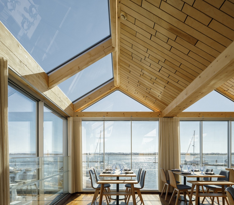 restaurante clube de vela by ferreira arquitectos