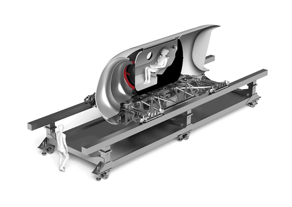 Virgin Hyperloop Pegasus by BIG Kilo Design