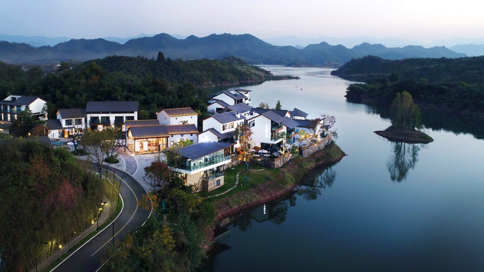 qiandao lake jinshanping village restoration china by tianhua