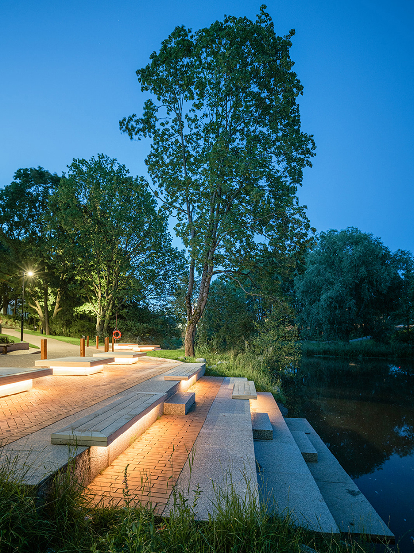 avik river reed playground and river park by loci landscape architects 1