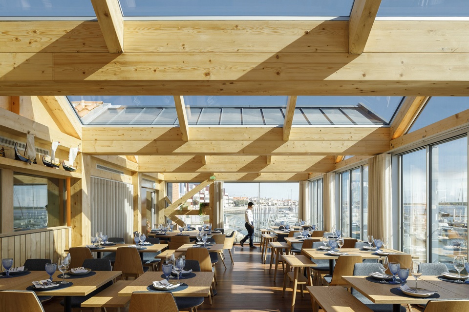 restaurante clube de vela by ferreira arquitectos
