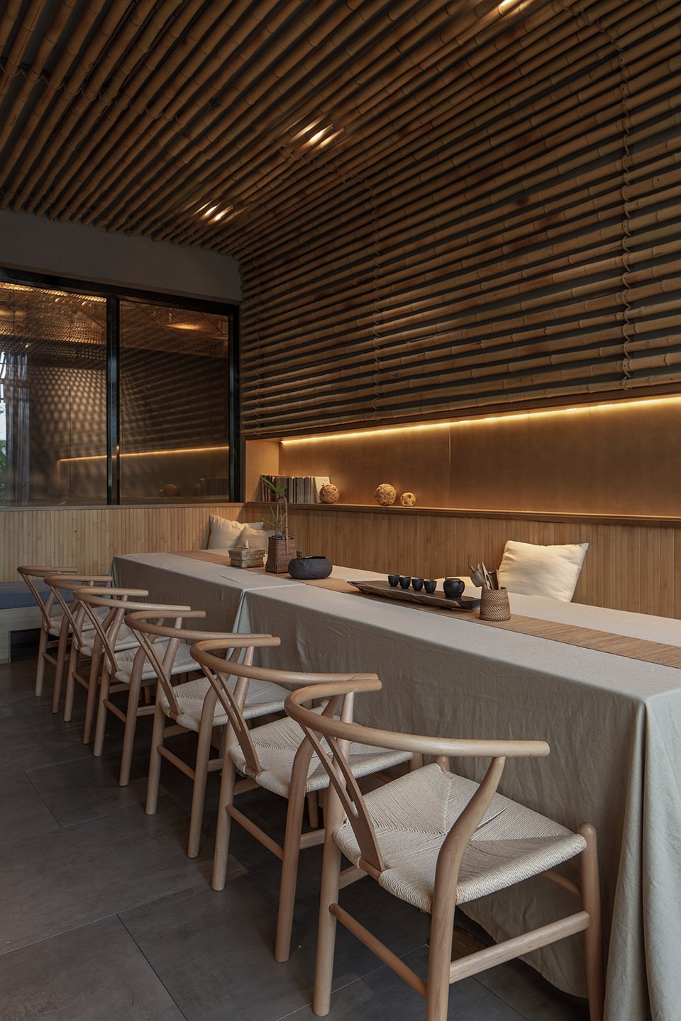 bamboo lodge china by yang yongquan architectural design