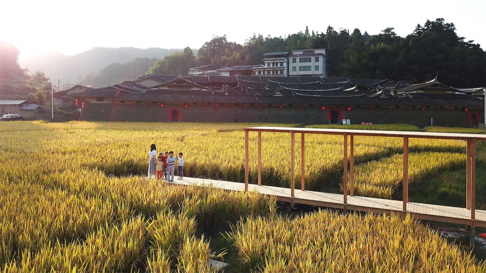 rice pavilion in fujian china by wiki world advanced architecture lab