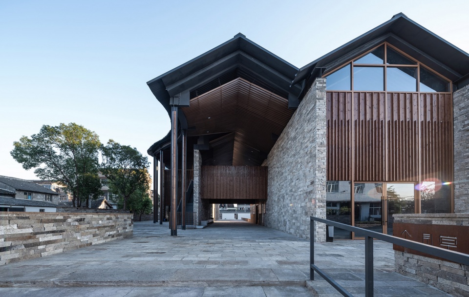 xiaowufen culture auditorium china by onedesign architecture landscape design