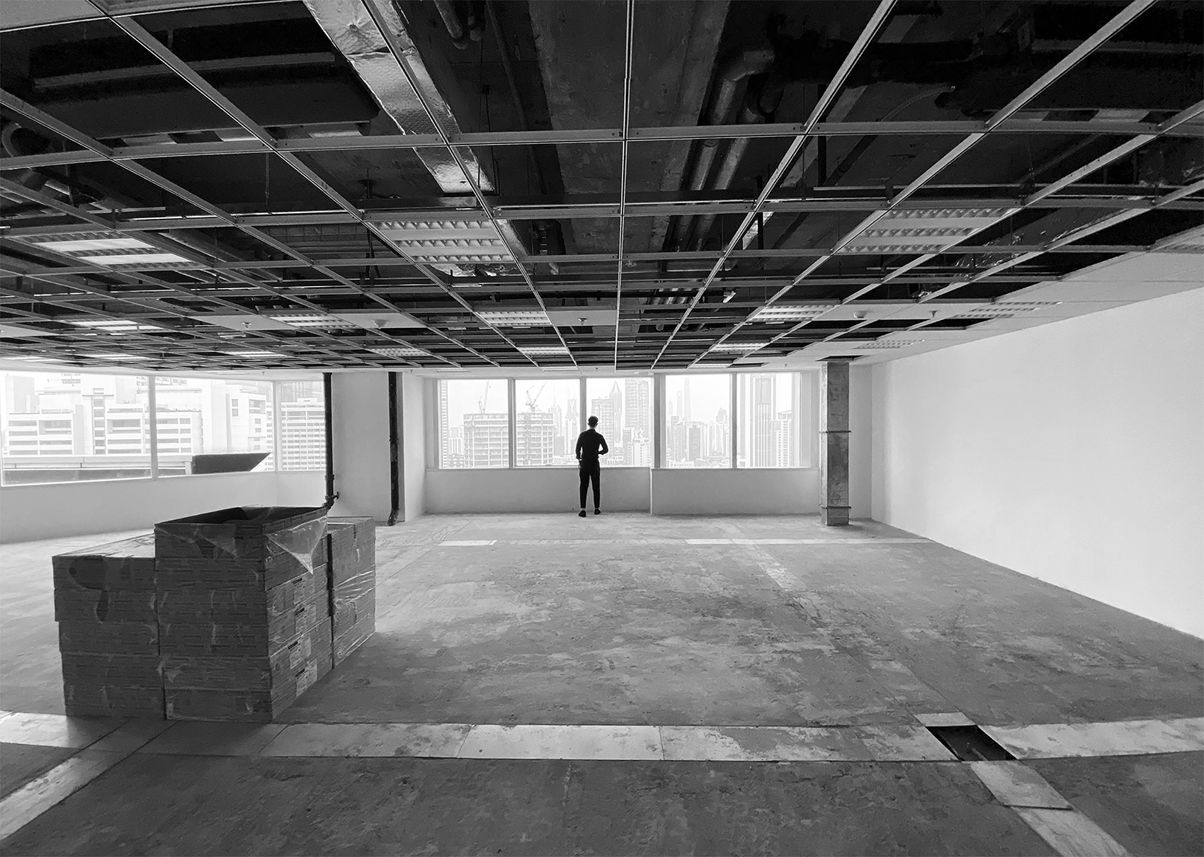 静安嘉里中心办公室设计，上海 / 上海境物建筑设计咨询有限公司 | 谷德设计网 - gooood