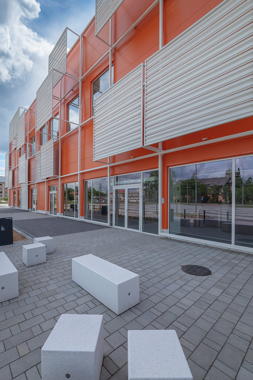 hatvan multifunctional sport and event hall by napur architect