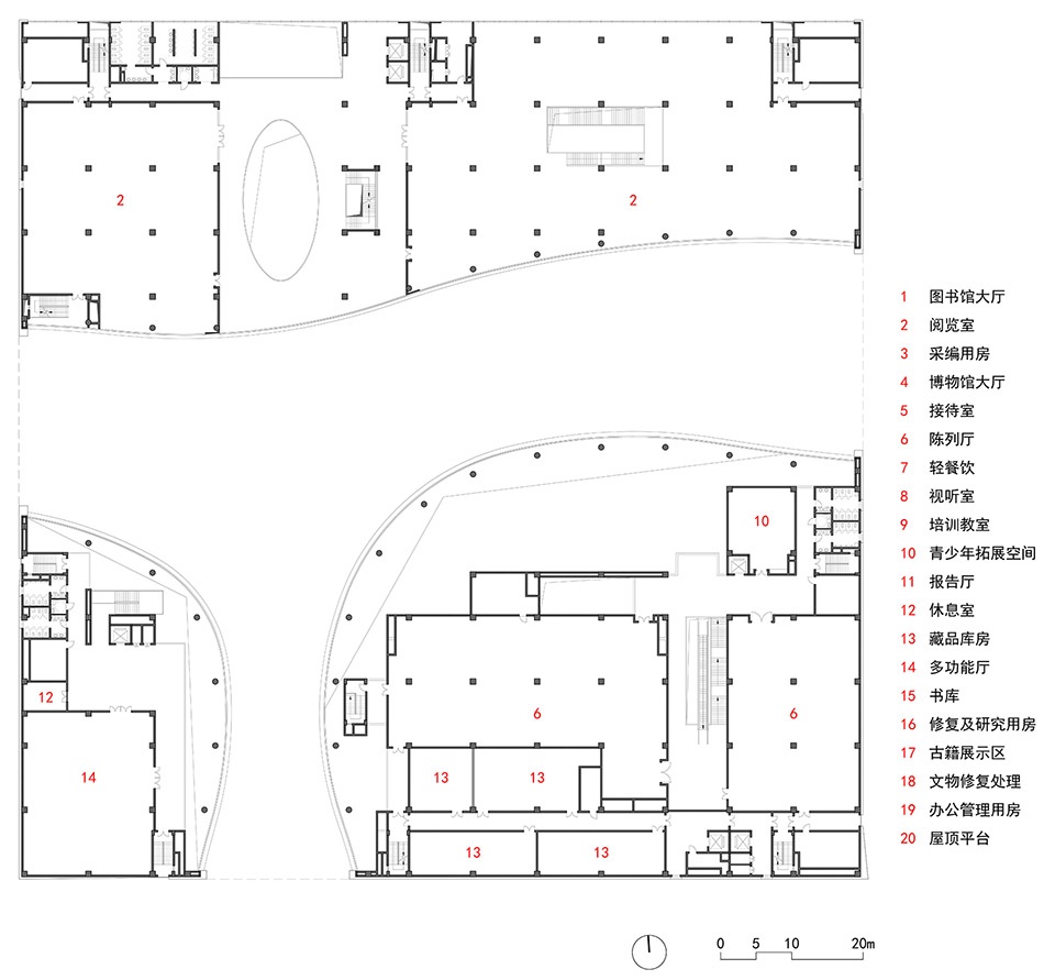 Jiashan Museum Library China by UAD
