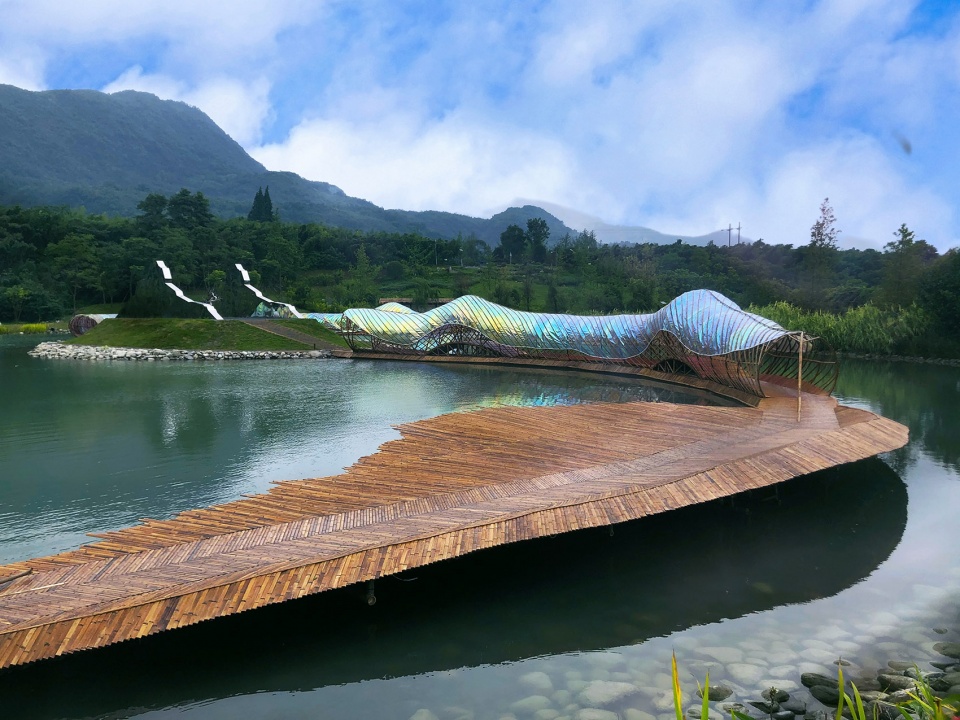 dragon bridge china by sichuan xiaolvqiu tourism resources development