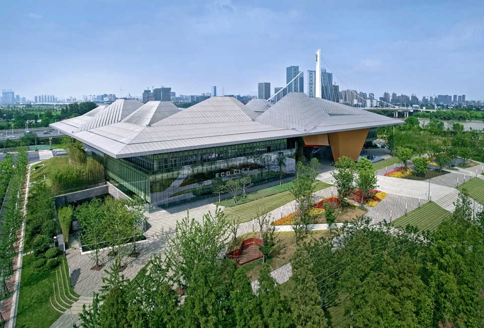 nanjing eco hi tech island xin wei yi technology park china by nbbj
