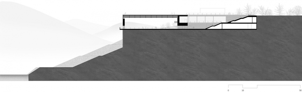 yunyang riverfront visitor center in chongqing china by atelier deshaus
