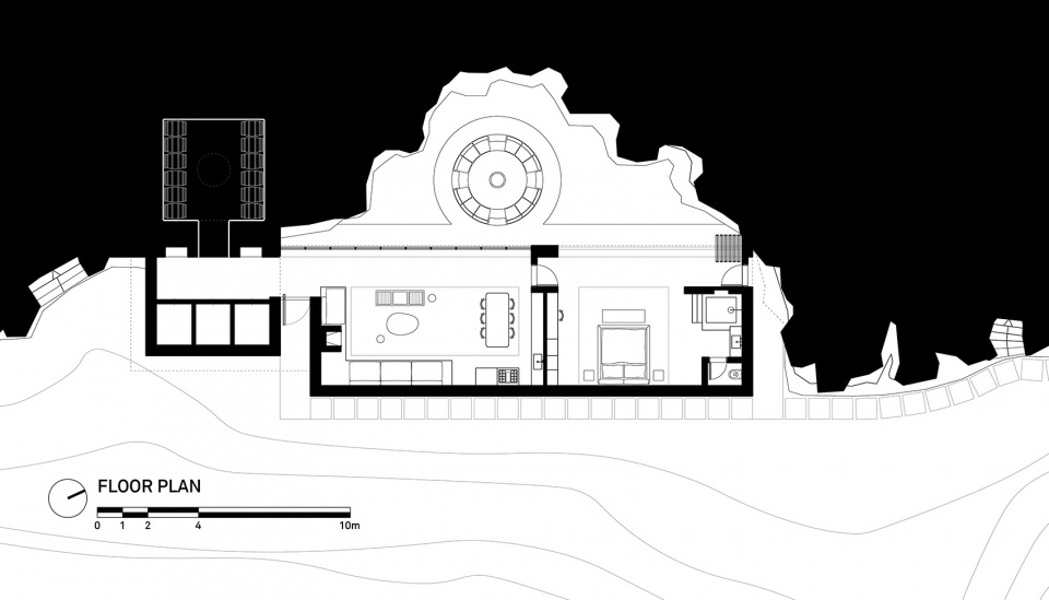 cana guesthouse by carl gerges architects