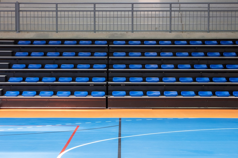 hatvan multifunctional sport and event hall by napur architect
