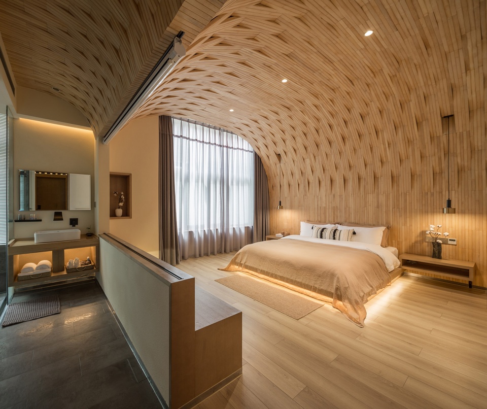 bamboo lodge china by yang yongquan architectural design