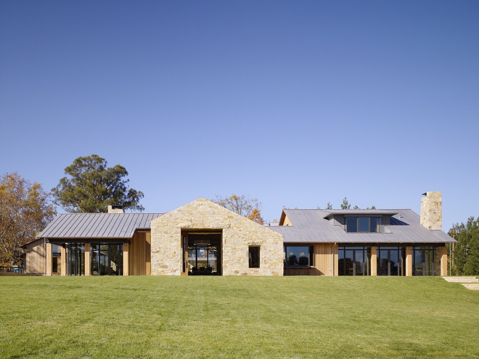 mountain wood乡村住宅,美国加州 / walker warner architects 