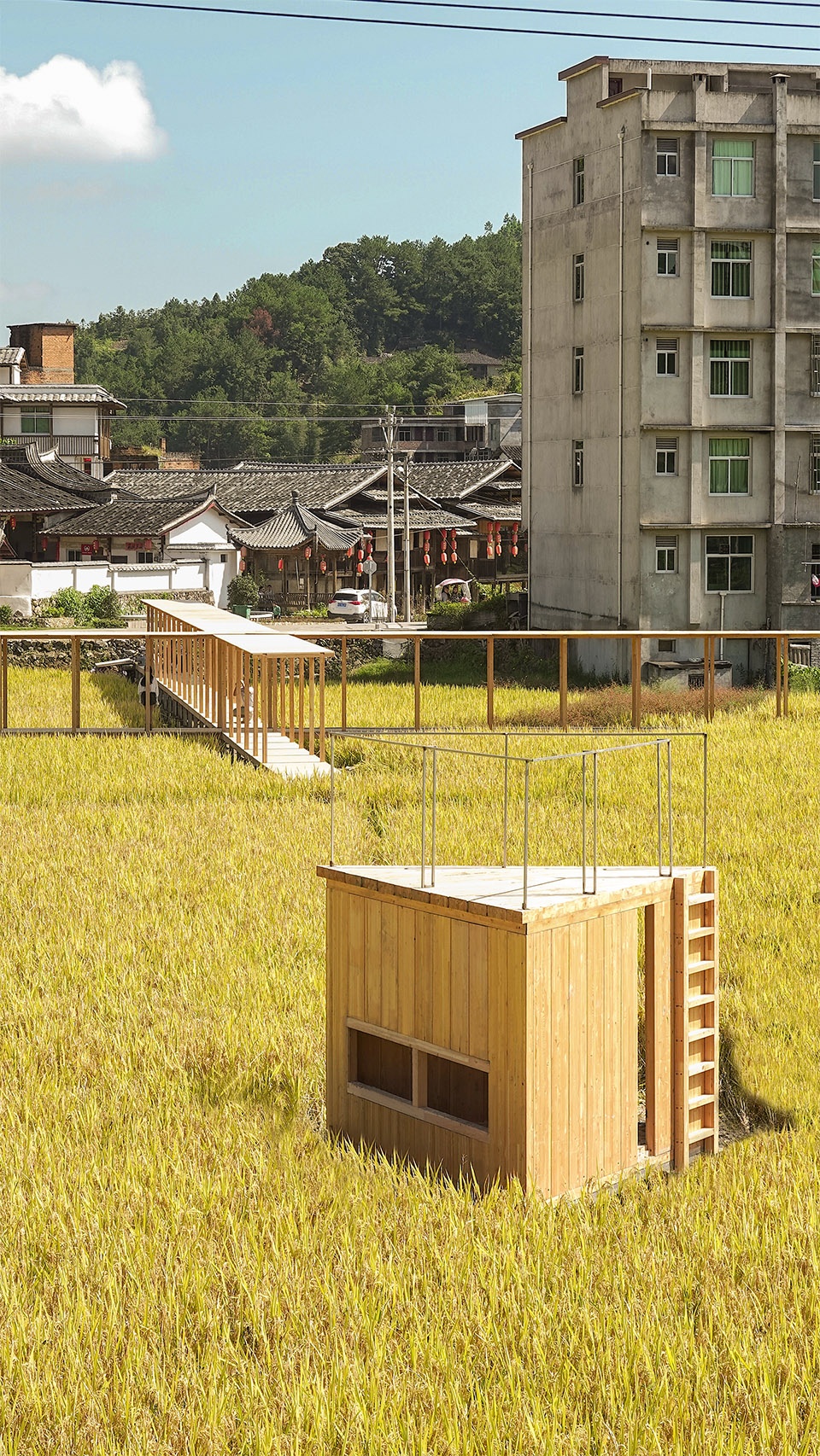 rice pavilion in fujian china by wiki world advanced architecture lab
