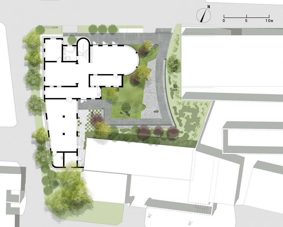 dongyuan neighborhood committee renovation china by atelier vision