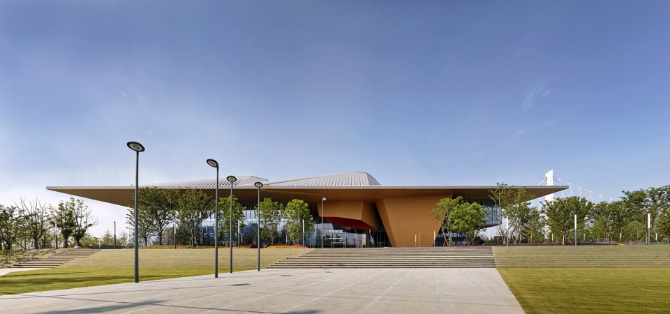 nanjing eco hi tech island xin wei yi technology park china by nbbj