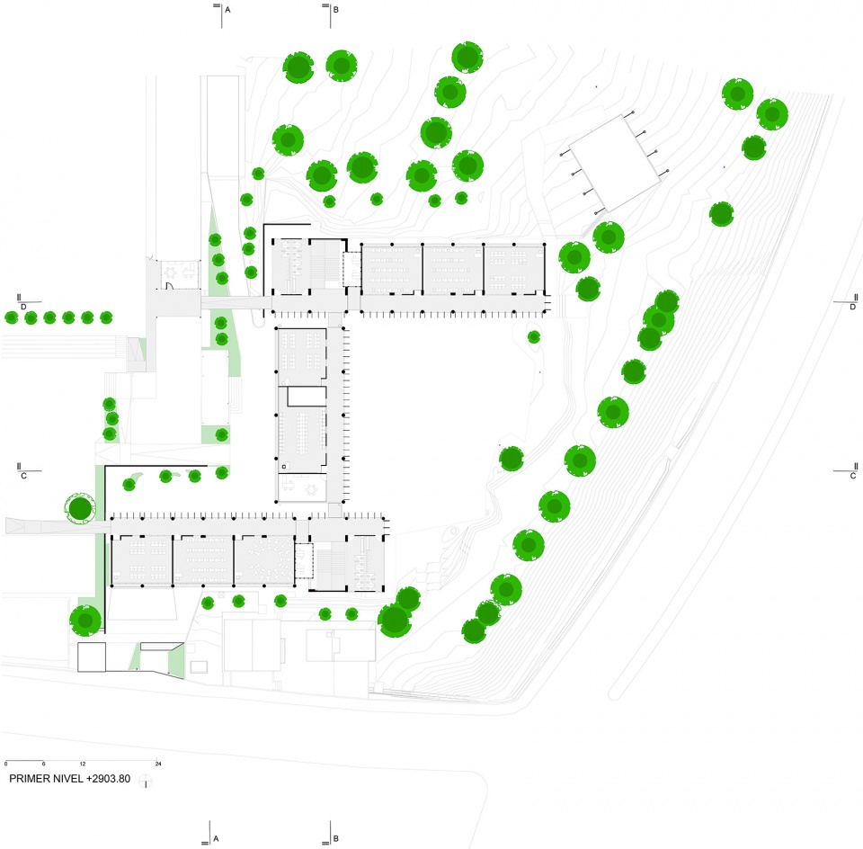 uepm quito classrooms by espinoza carvajal arquitectos
