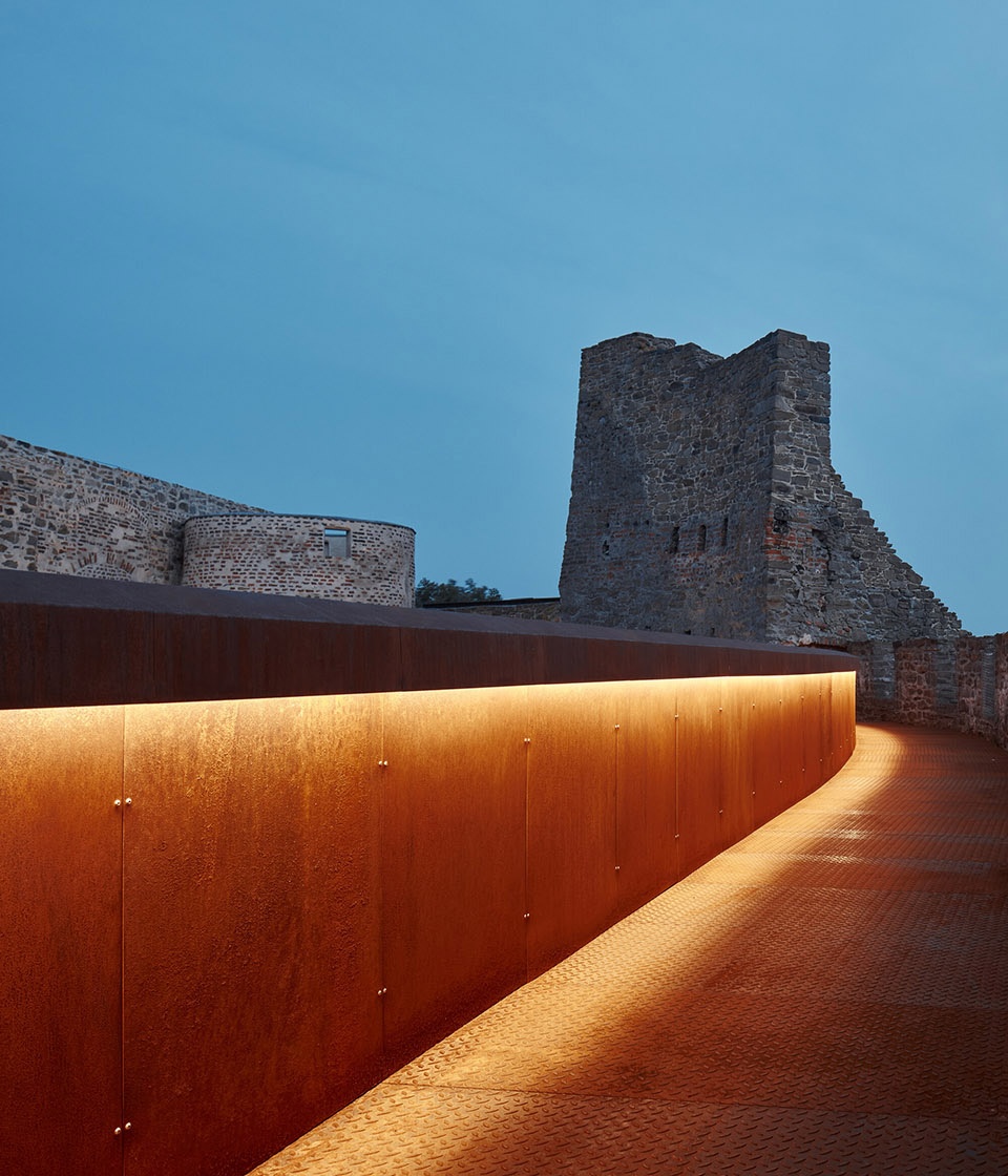Helfstyn Castle Palace Reconstruction by atelier r