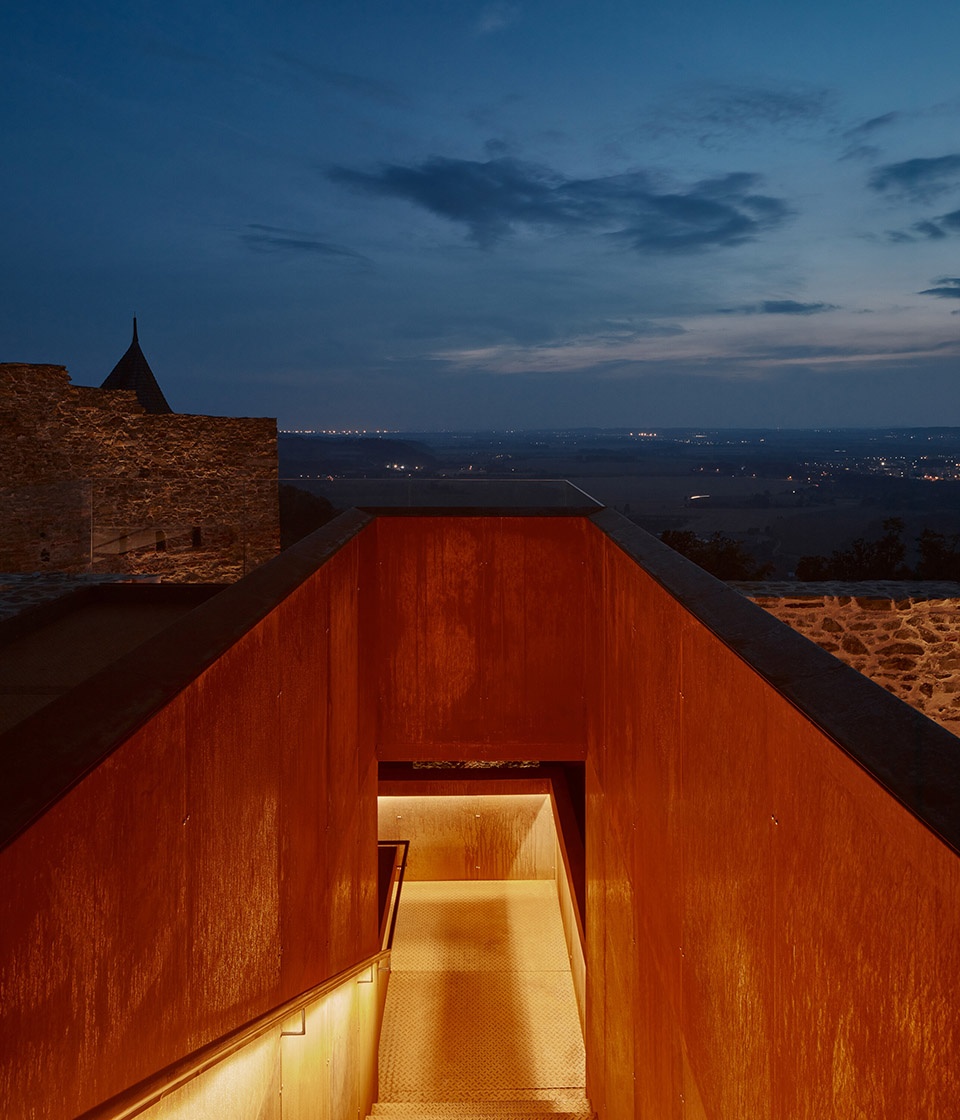 Helfstyn Castle Palace Reconstruction by atelier r