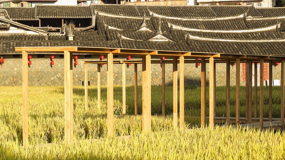 rice pavilion in fujian china by wiki world advanced architecture lab