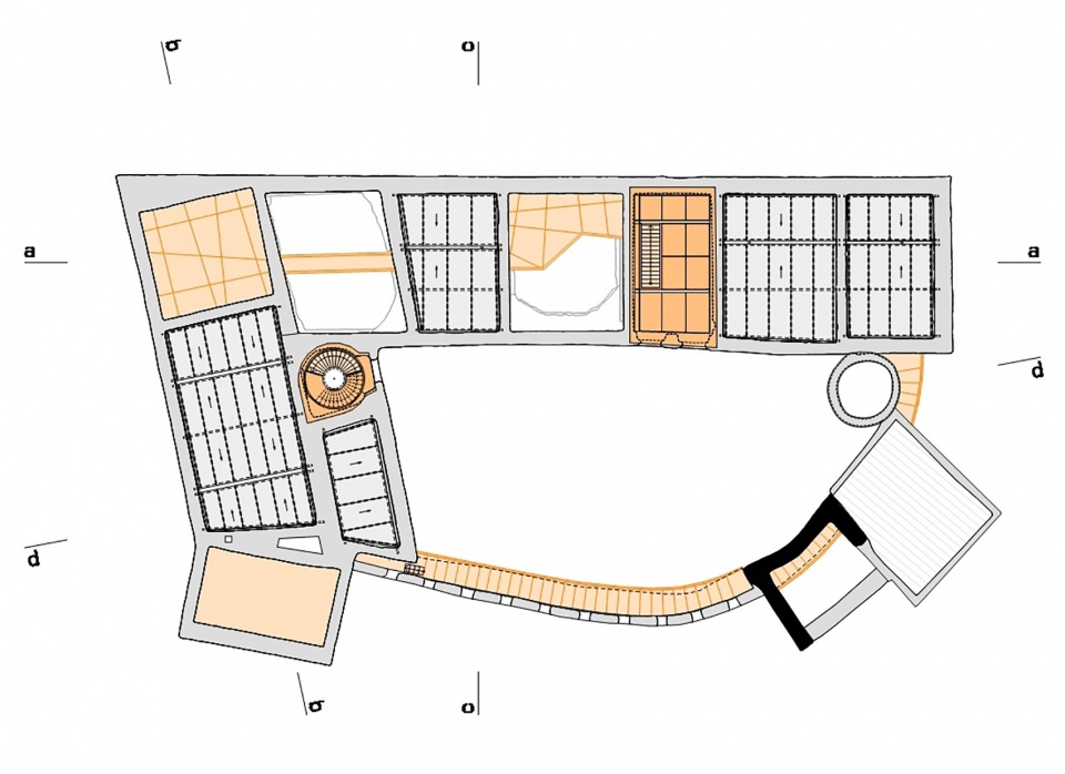 Helfstyn Castle Palace Reconstruction by atelier r
