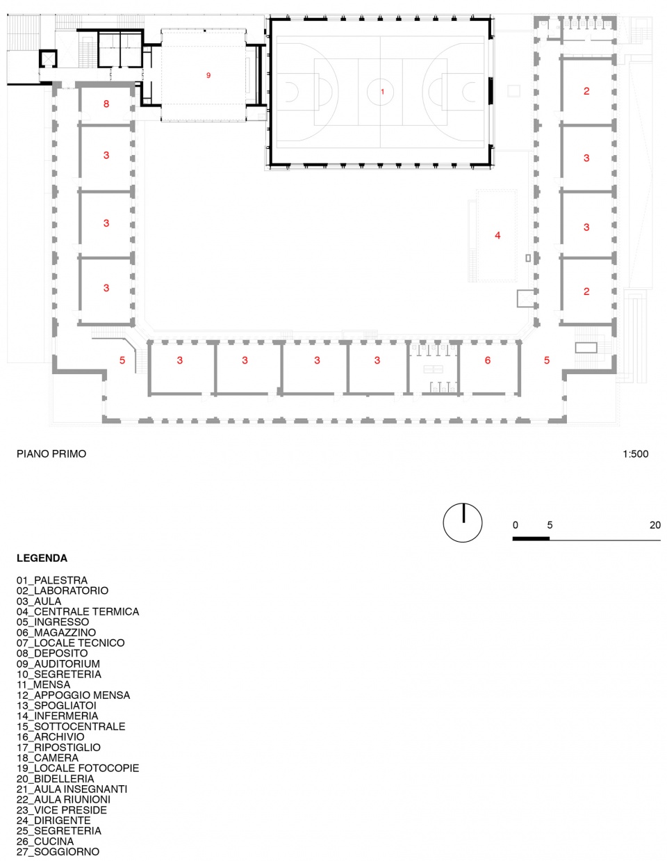 renovation and extension e fermi secondary school by giulia de appolonia