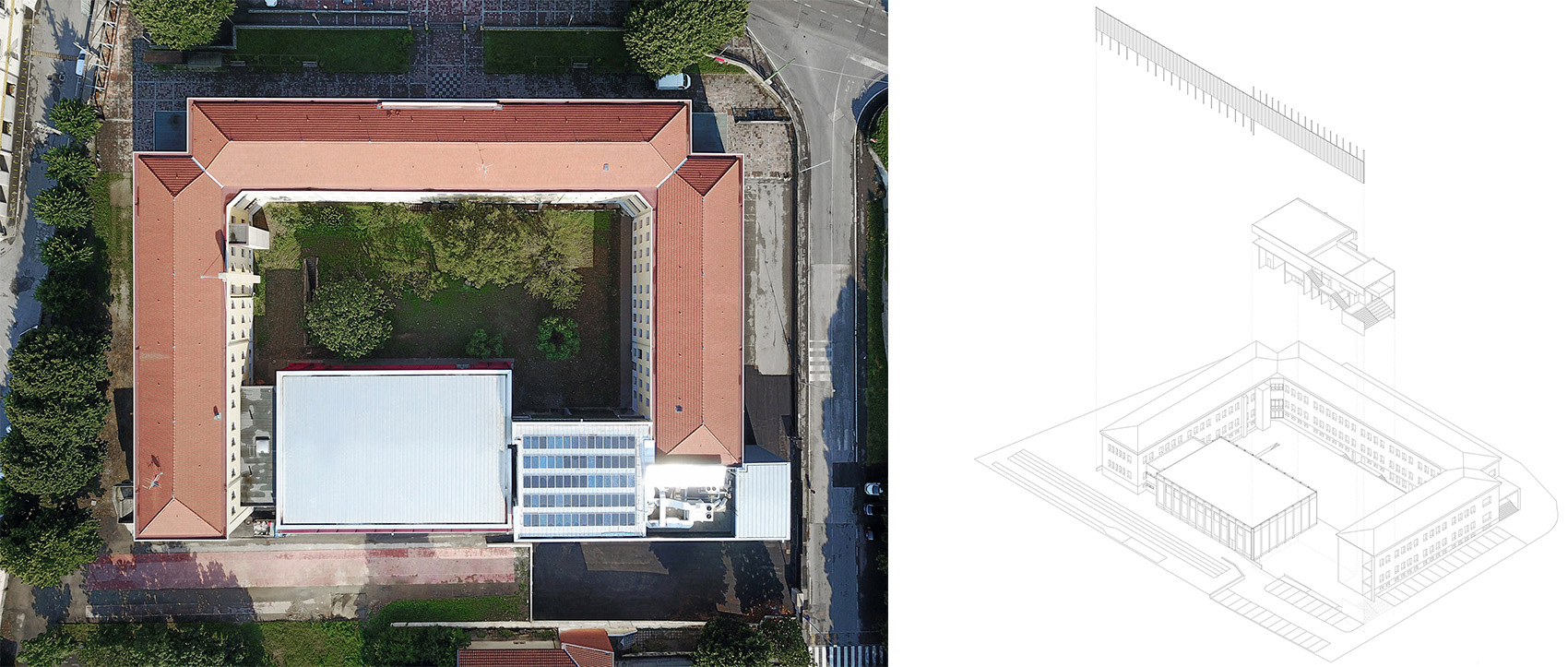 renovation and extension e fermi secondary school by giulia de appolonia