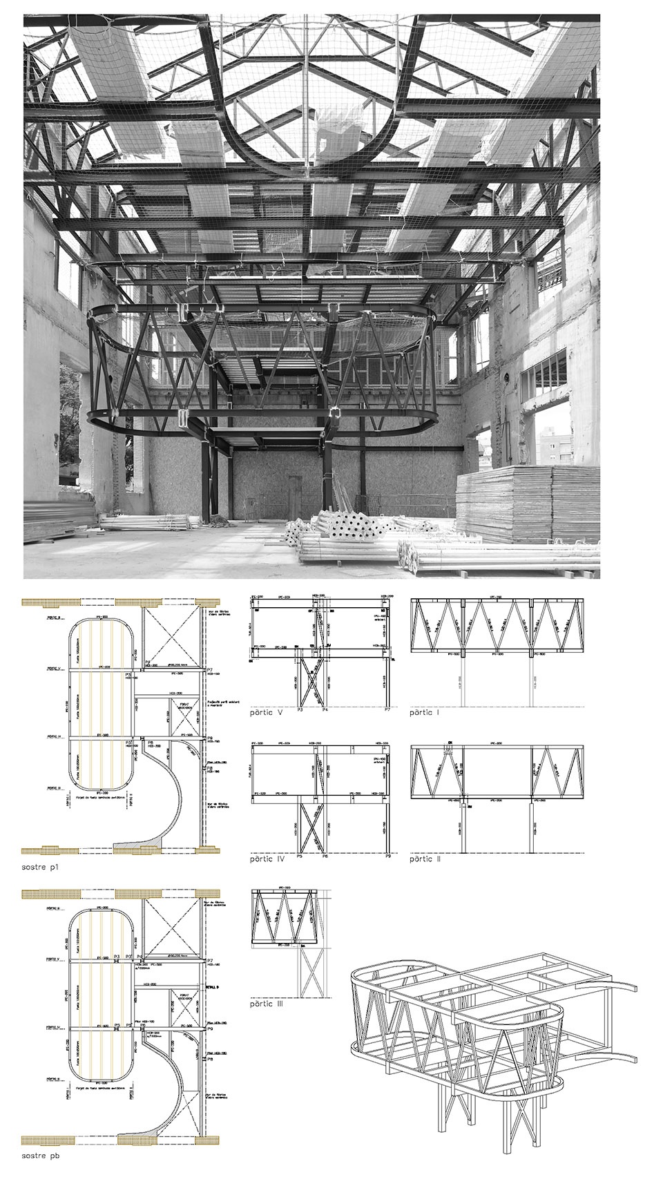 Transformation of the old thread storage building in a social housing complex by Roldan Berengue