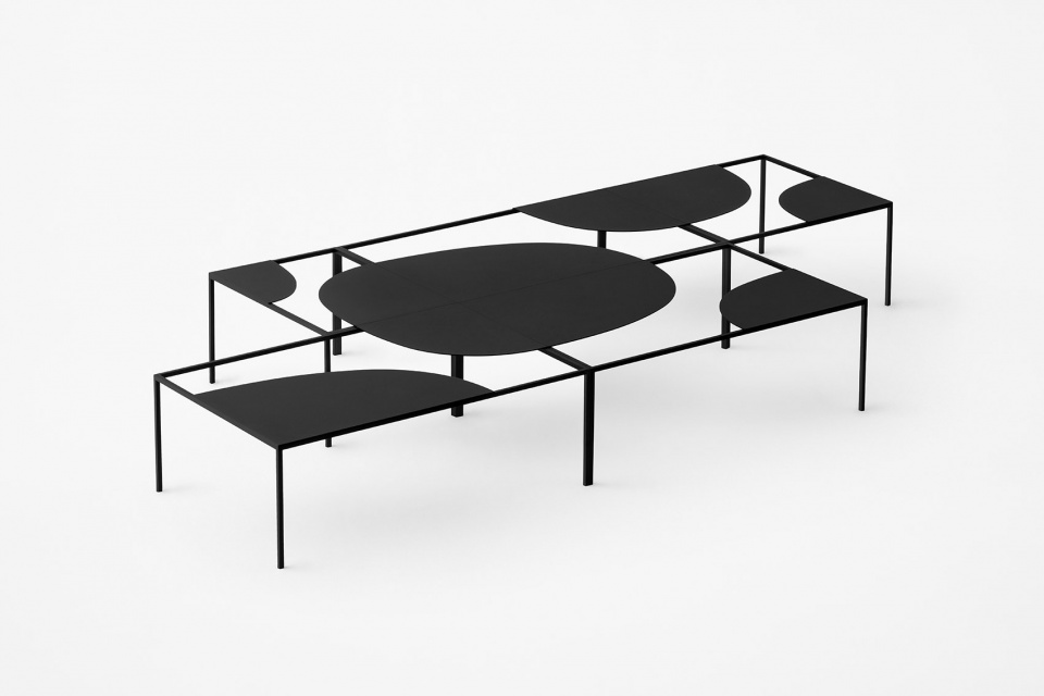 Furniture collections for La Manufacture by nendo
