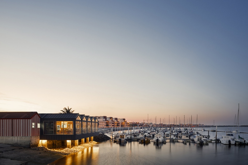 restaurante clube de vela by ferreira arquitectos