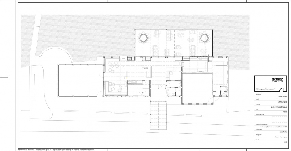 restaurante clube de vela by ferreira arquitectos